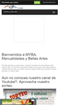 Mobile Screenshot of manualidadesybellasartes.com